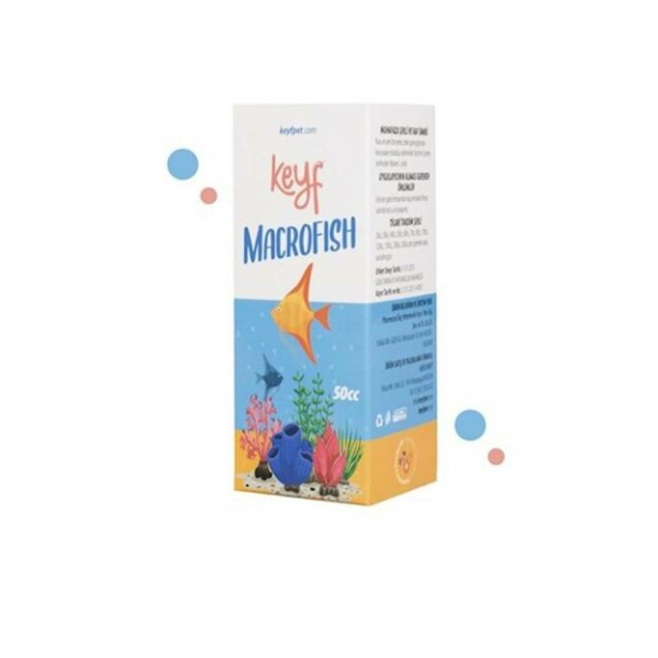 KEYF MACROFİSH BALIK VİTAMİN 50CC